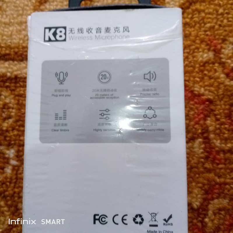 K8 Wireless Microphone 1