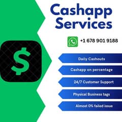 Cashapp available at % zero failed ratio