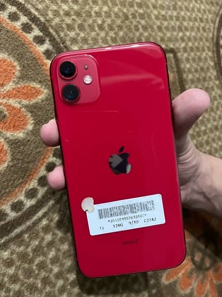 Iphone 11 128gb Jv Sim working 0