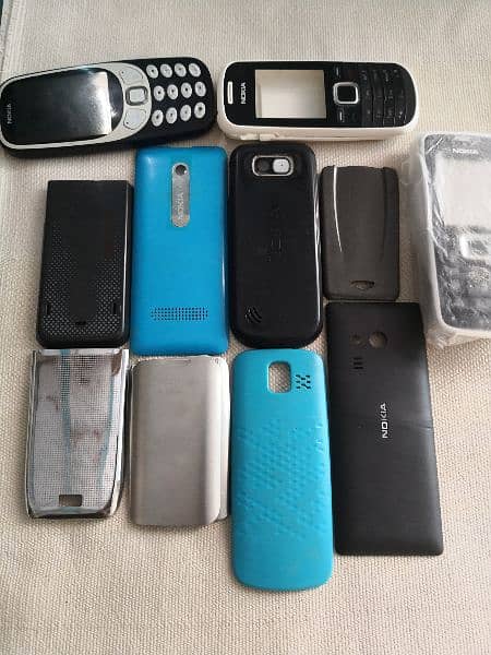 Nokia C2,C3,E52,E63,N70,3100,5320, keypads and casings 3