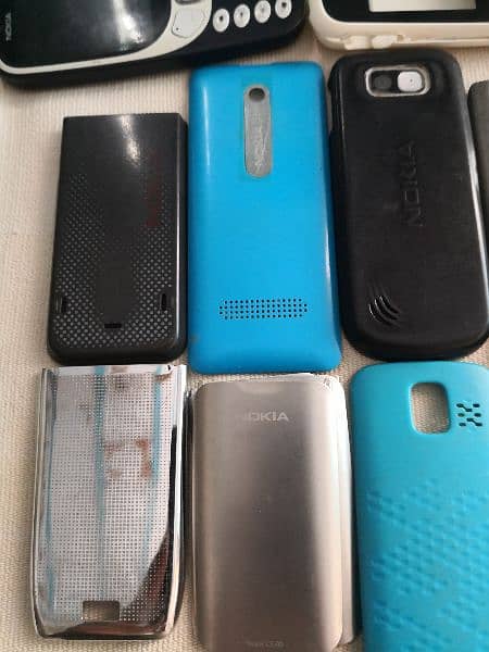 Nokia C2,C3,E52,E63,N70,3100,5320, keypads and casings 4