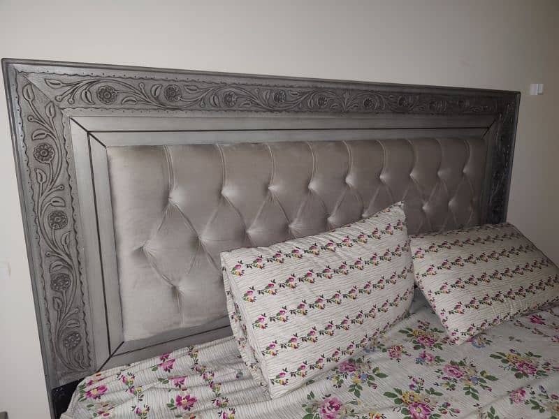 Bed set | Queen bed set | poshish bed | Furniture  | Luxury Bed 1