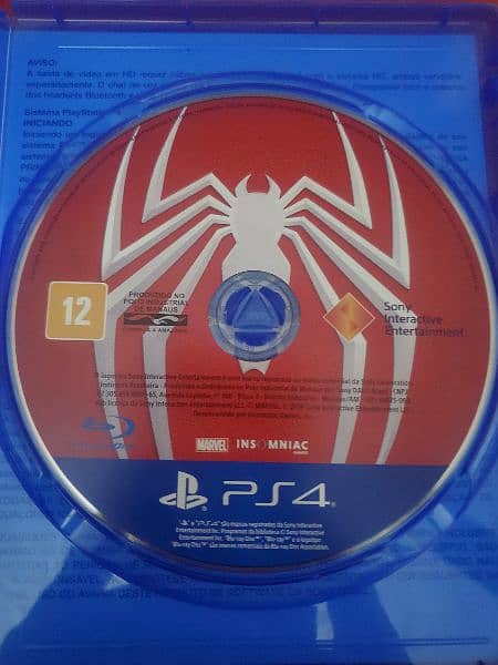 Marvel Spiderman game Ps4 Ps5 Region All 3