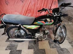 Honda CD 70 Black Colour 0