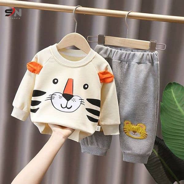 Bear printed track suit kids BEST QUALITY 4