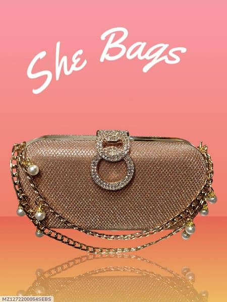 WOMEN PURSE||BEST QUALITY||FREE DELIVERY||GOLDEN AND SILVER AVAILABLE 1