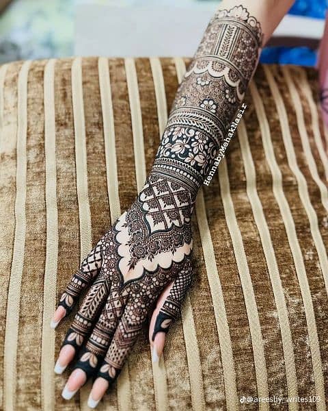 party mehndi and bridel mehndi home service available 24 hourse p 2