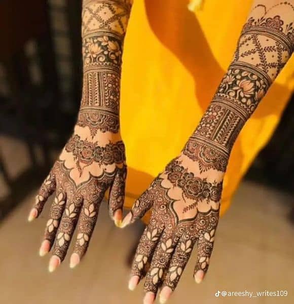 party mehndi and bridel mehndi home service available 24 hourse p 6