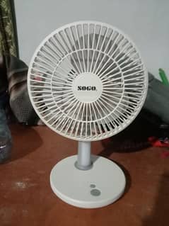 Chargeable fan