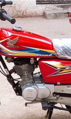 Honda 125 CG 2019 model for urgent sale