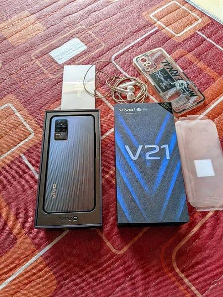 vivo v21 8/128 GB 03230916581 my what'sap 1