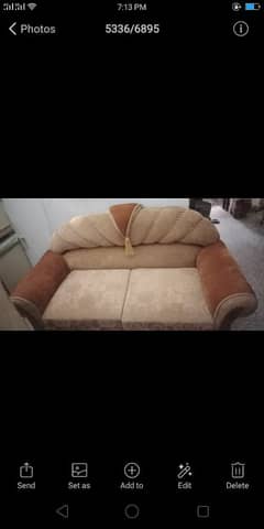 5 seats sofa