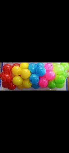 Good quality of soft plastic balls 50 pices