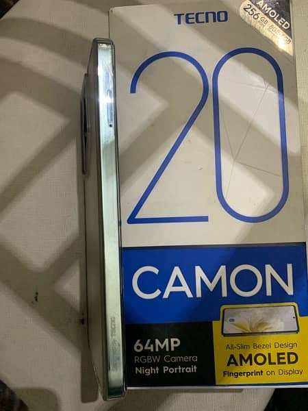 tecno camon 20 10/10 condition 8+8ram 256 3