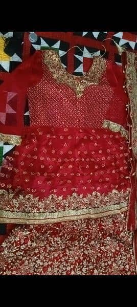 Bridal dress stitched but used nahi hai 4