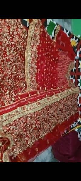 Bridal dress stitched but used nahi hai 7