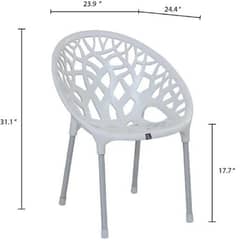 Pure Plastic Tree chair in new design (35% Discount Price) per chair