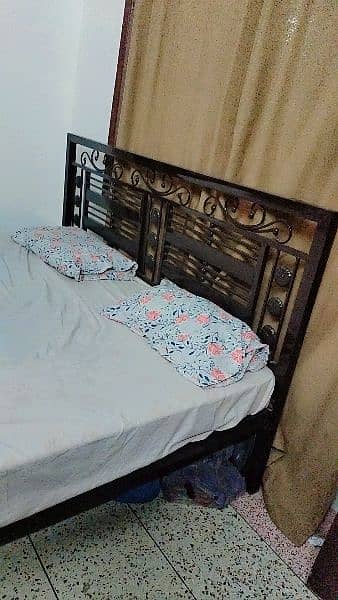 Iron rod bed in new condition 1