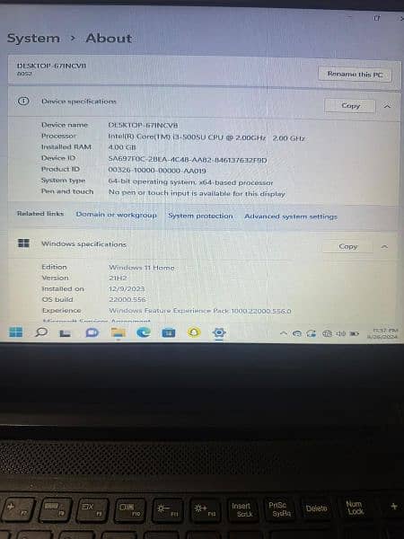 Lenovo i3-5th generation 6