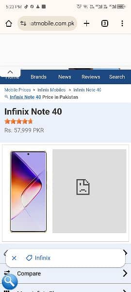 infinix note 40 for sale 03285199993 0