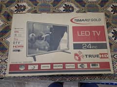 Smart Gold LED TV - 24 inc TRUE HD 1080p