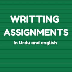 I can write Aiou hand written assignment in Urdu and english