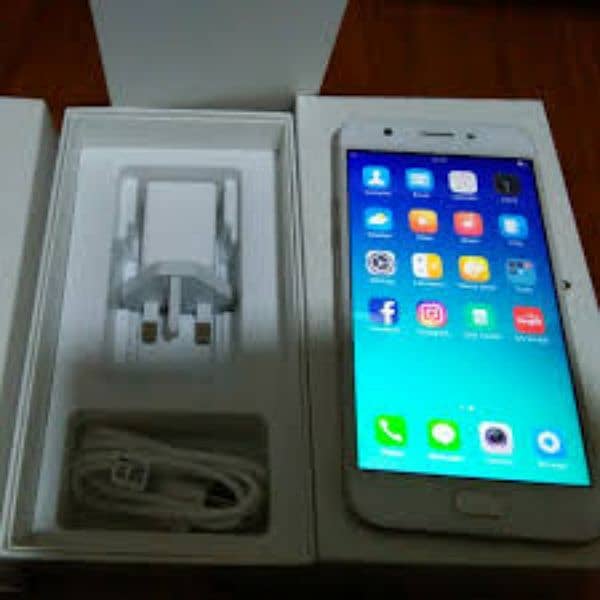 OPPO A57 4/64 GB ORIGINAL MOBILE WITH ORIGINAL IMEI BOX 2