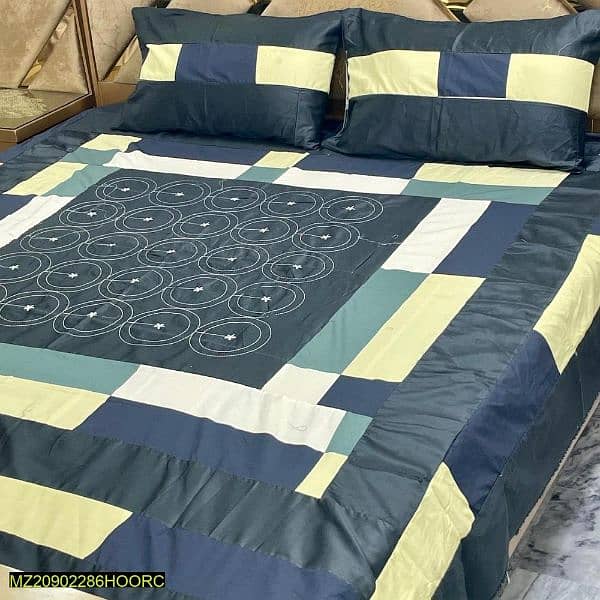 sotton printed double bed sheet 1