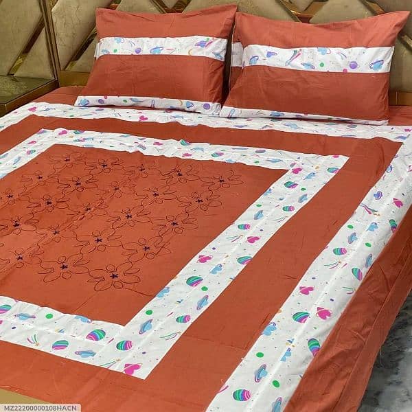 sotton printed double bed sheet 5