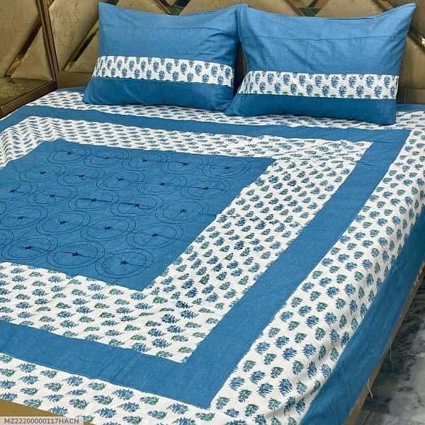 sotton printed double bed sheet 6