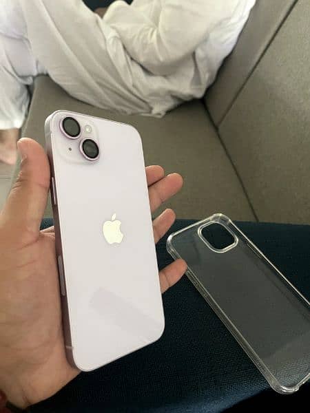 I phone 14 plus Jv 128gb purple color 1