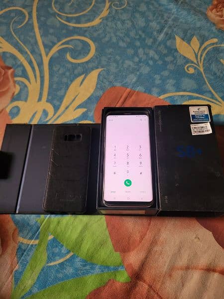 Samsung s8 plus pta Approved complete box available 2