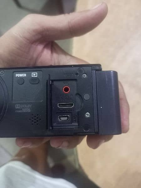 SONY HD HANDYCAM HDR CX160 HDMI & MIC OPETION 3