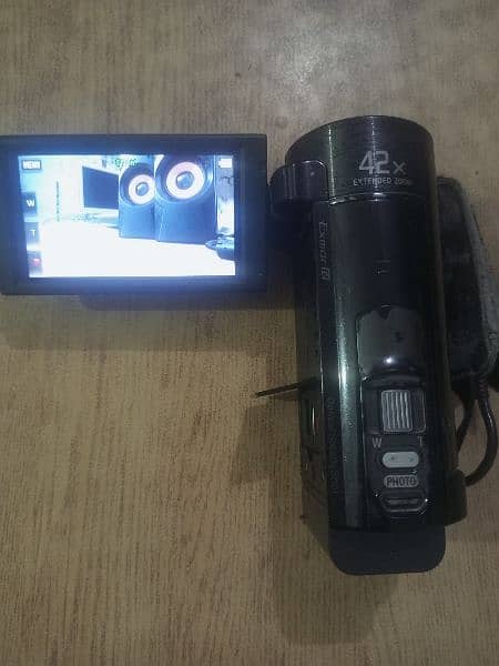 SONY HD HANDYCAM HDR CX160 HDMI & MIC OPETION 5