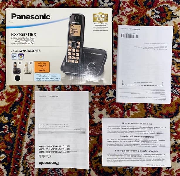 Panasonic Cordless Telephone Set 3