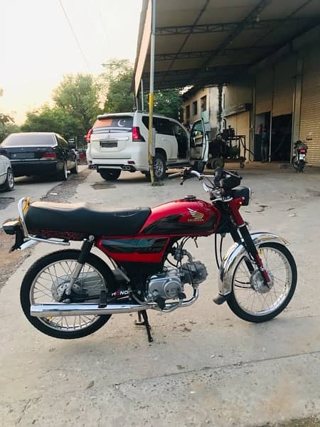 Honda 70 islamabad registered like new 3