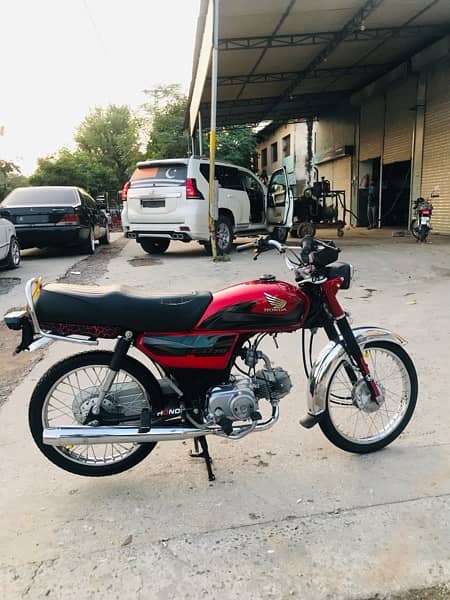 Honda 70 islamabad registered like new 4