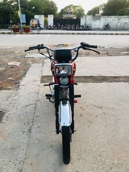 Honda 70 islamabad registered like new 5