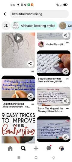 handwriting