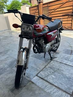 Honda cg 125 2022-23 Red