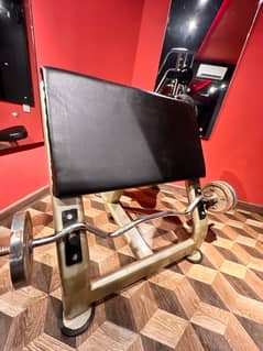 gym arm bench