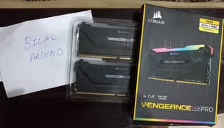 Corsair Vengeance RGB PRO 16GB (2×8) kit - 3200 MHz DDR4