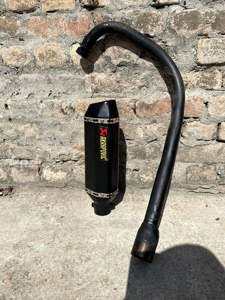 ybr 125G/150 Exhaust Akrapovic Exhaust [ with Band Pipe] 2