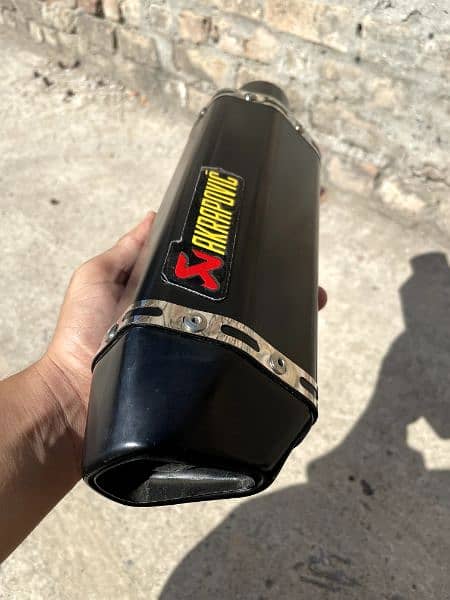 ybr 125G/150 Exhaust Akrapovic Exhaust [ with Band Pipe] 4