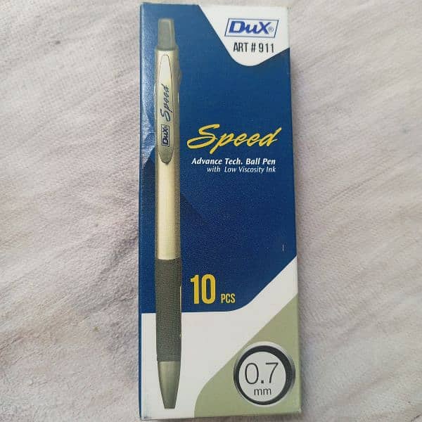 "Set of 10 Premium Blue Ball Pens – Buy the Full Set or Single Pen" 0