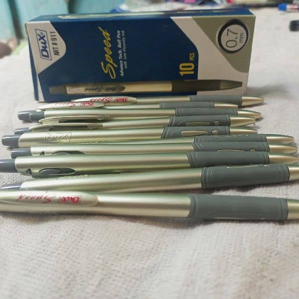 "Set of 10 Premium Blue Ball Pens – Buy the Full Set or Single Pen" 3