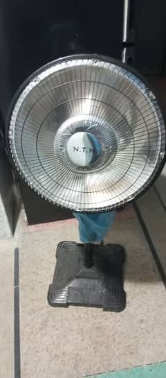 Electric heater standing fan style