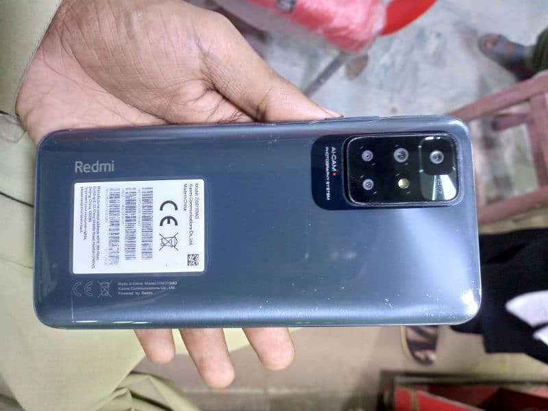 Redmi 10 6/128 condition 10/10 with box 4