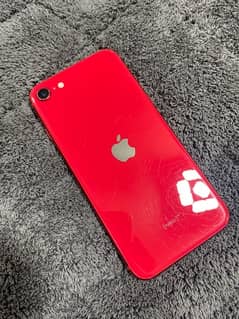 Iphone SE2020 dual pta 64gb total gainune back crack thori se