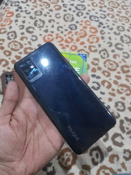 infinix note 10 6/128 with box 10/9 4